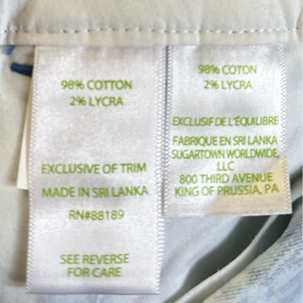 Lilly Pulitzer The Jayne Stretch Short 7” Inseam Deep Indigo Joy Ride Elephant - Picture 5 of 7